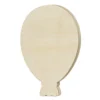 Träfigur ballong – höjd 15 cm, bredd 10 cm, tjocklek 1,7 cm