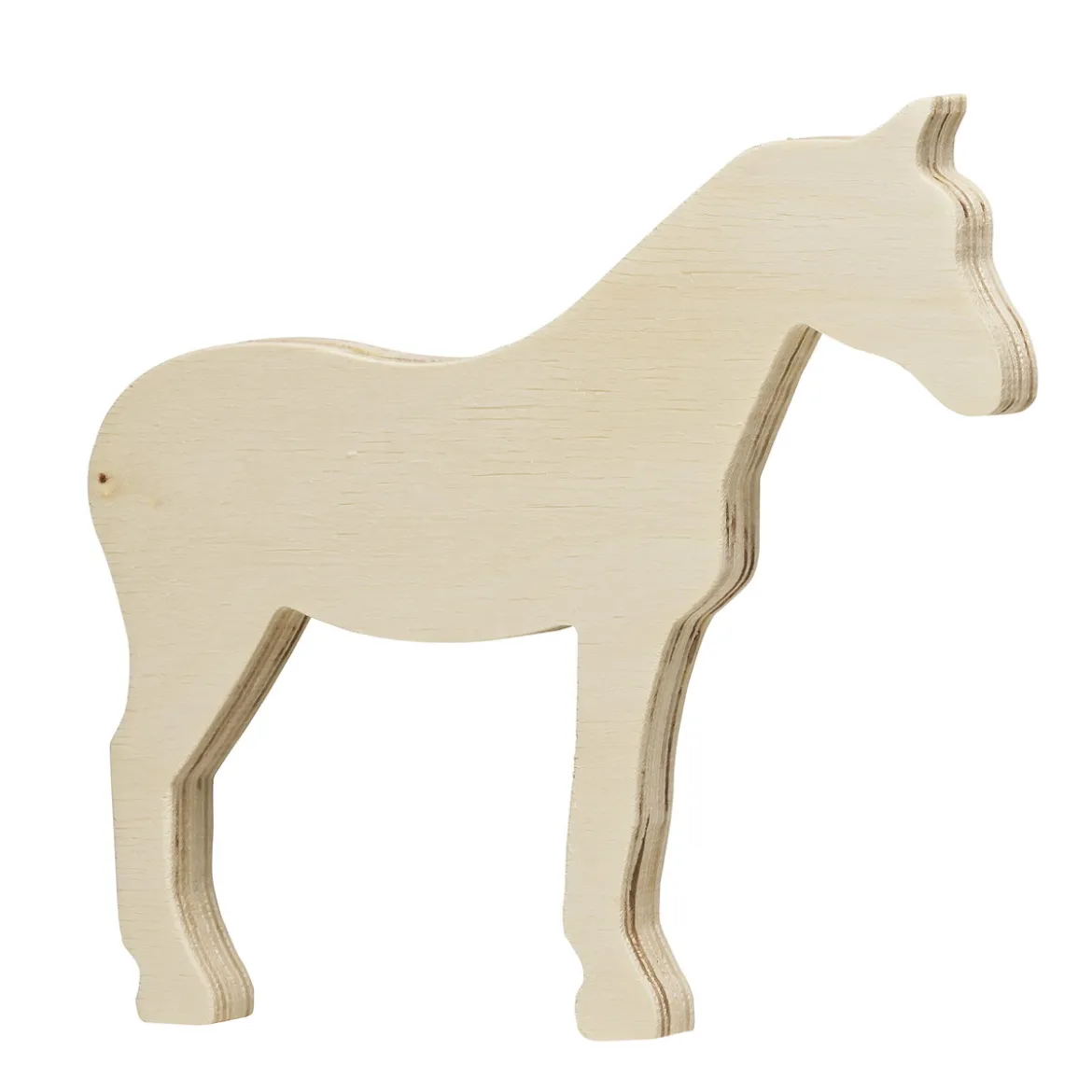 Träfigur Häst
