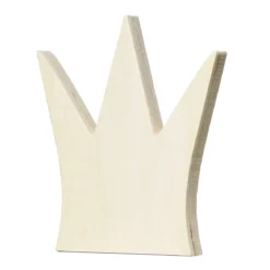 Träfigur Krona – 13×15×1,7 cm