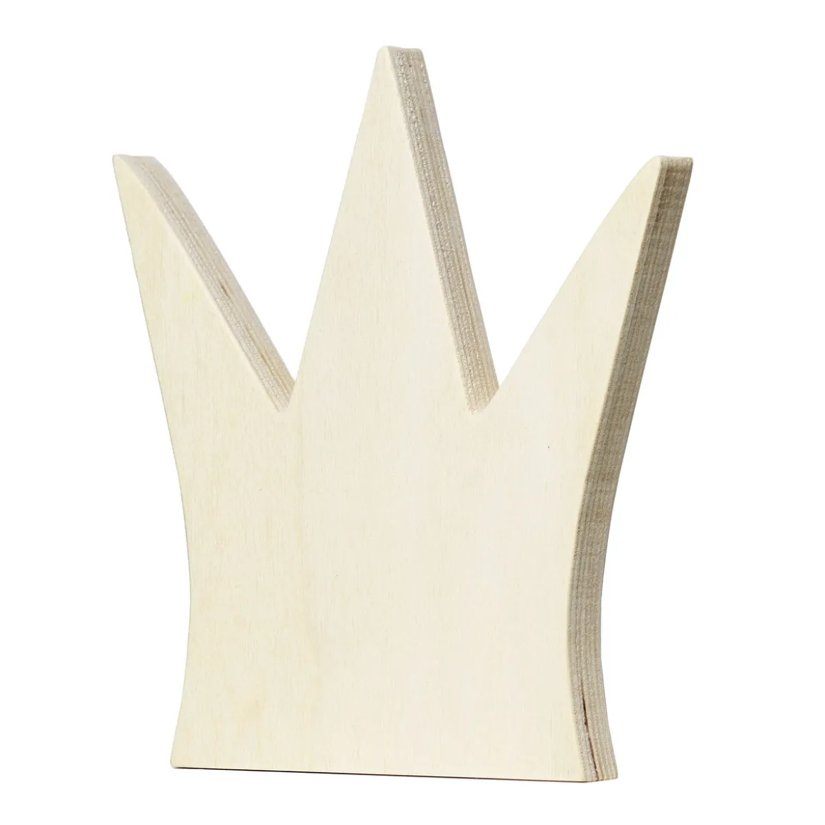 Träfigur Krona – 13×15×1,7 cm
