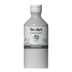Tri-Art Crackle Ground 250 ml, krackeleringsmedium för akrylfärg