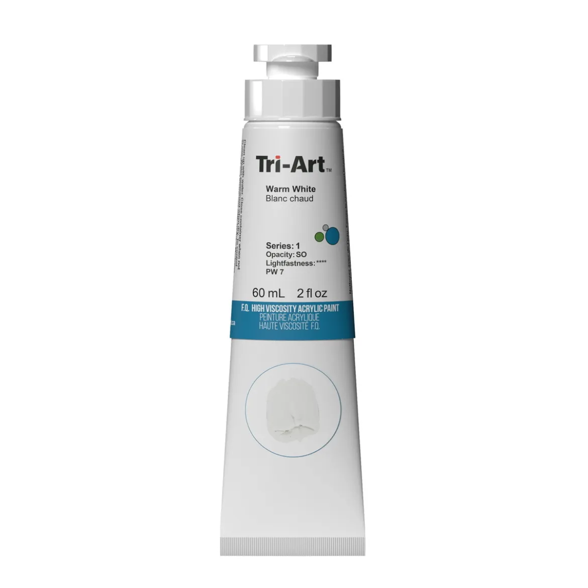 Tri-Art High Viscosity akrylfärg 60 ml Warm White