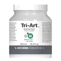 Tri-Art Modeling Paste 500 ml, modelleringspasta för textur på canvas