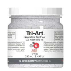Tri-Art Nepheline Fine 250 ml, fint granulerande medium för akrylfärg