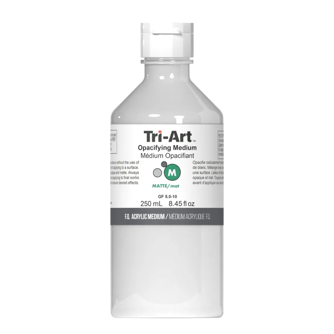 Tri-Art Opacifying Medium 125 ml, gör akrylfärger med täckande / opaka