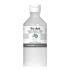 Tri-Art Polymer Medium Matte 250 ml, matt förtunningsmedel för akrylfärg
