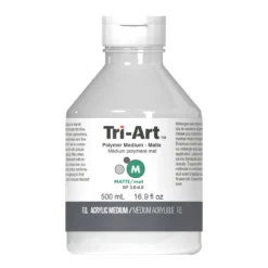 Tri-Art Polymer Medium Matte 500 ml, matt förtunningsmedel för akrylfärg