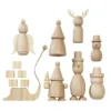 Träkropp kit julfigurer