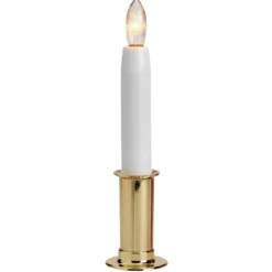 Tärnljus 17 cm guld