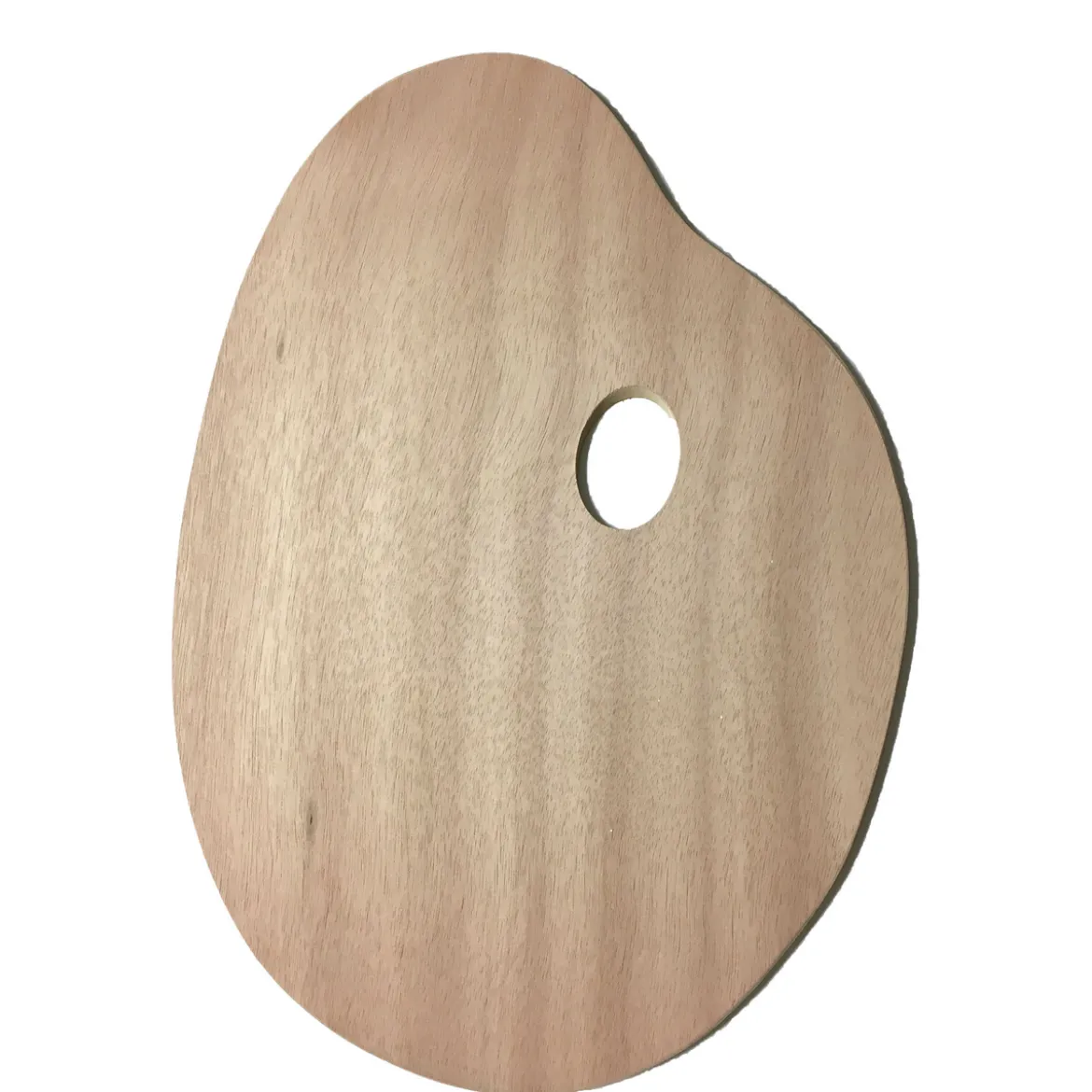 Träpalett oval 25x30 cm