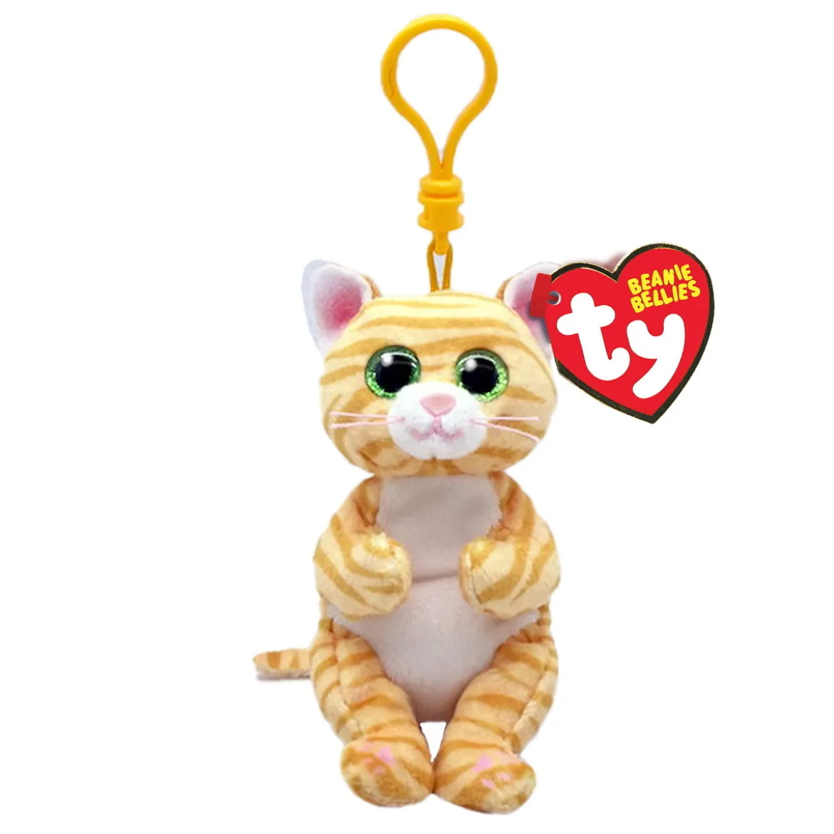 Ty Beanie Bellies Clip Mango – en söt katt som tycker om våren! L. 9,5 cm