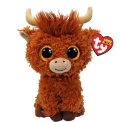 TY Beanie Boo Alfie – den lurviga och söta höglandstjuren! H. 15,5 cm