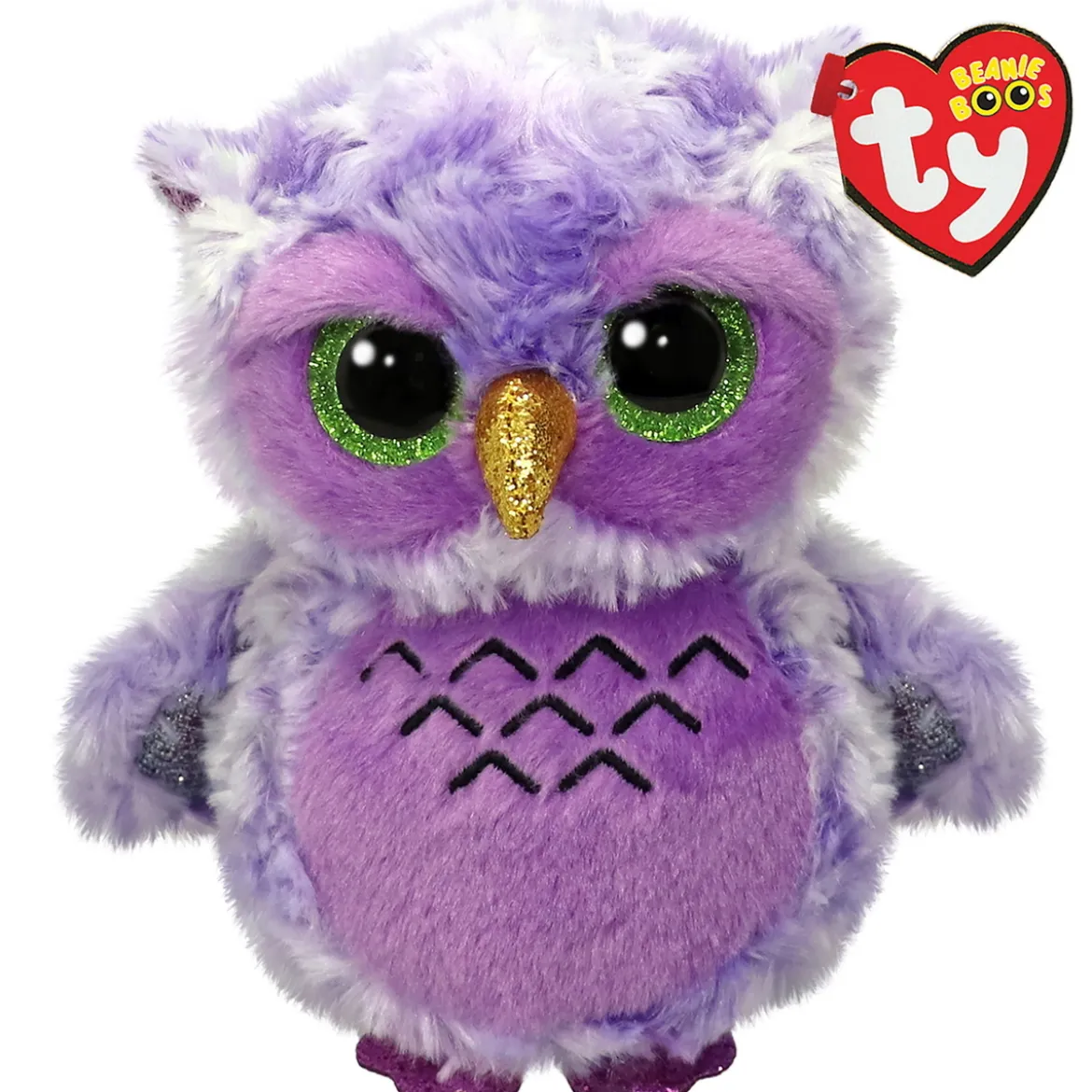 Ty Beanie Boo 15,5 cm – Owlivia den kloka ugglan som älskar böcker