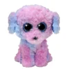 TY Beanie Boo Flora – den snälla pudeln i söta färger! H. 15,5 cm