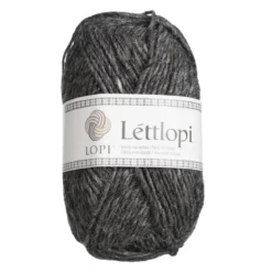 Ullgarn Istex Lettlopi 50g antracit – 0058 Dark grey heather