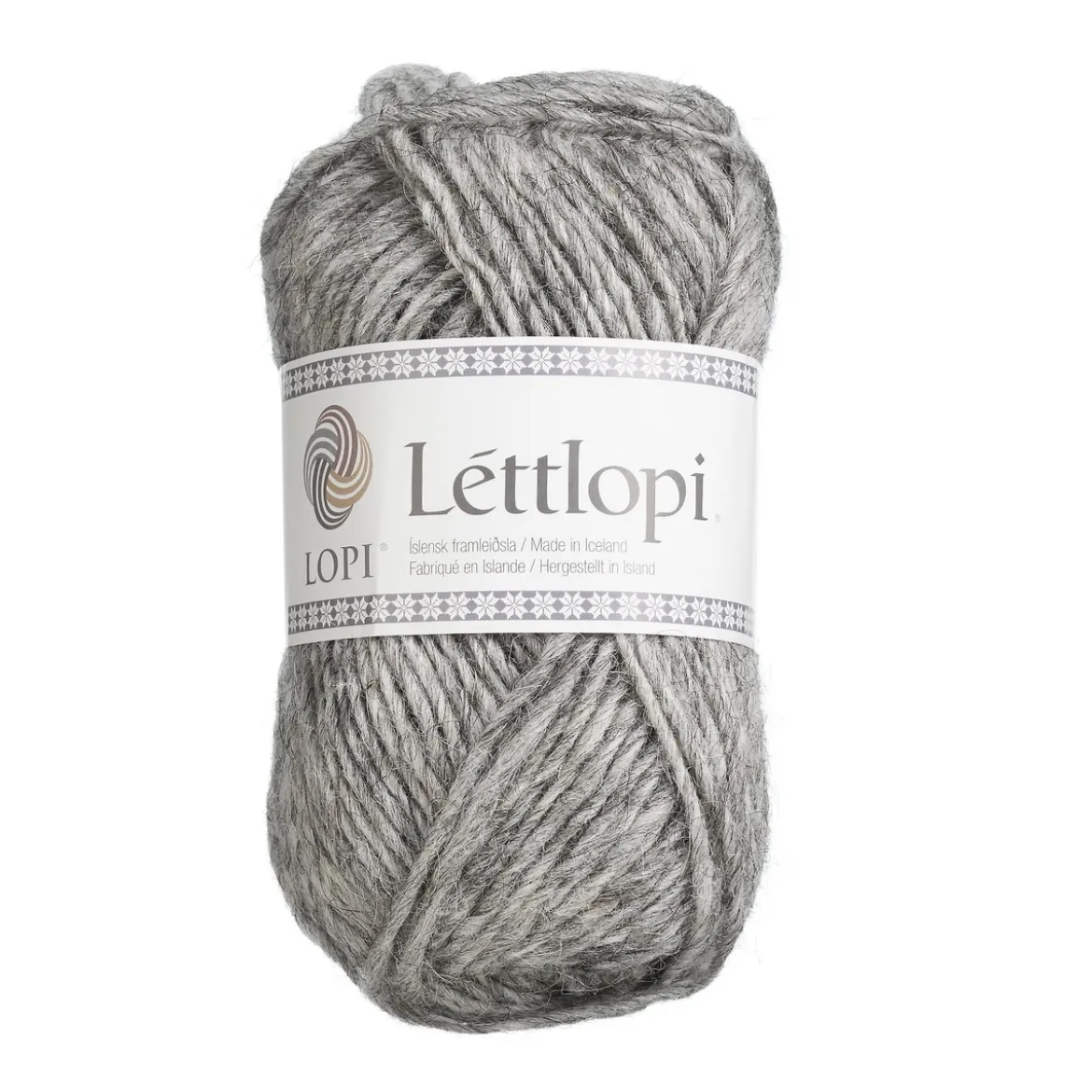 Ullgarn Istex Lettlopi 50g gråmelange – 0056 Ash heather