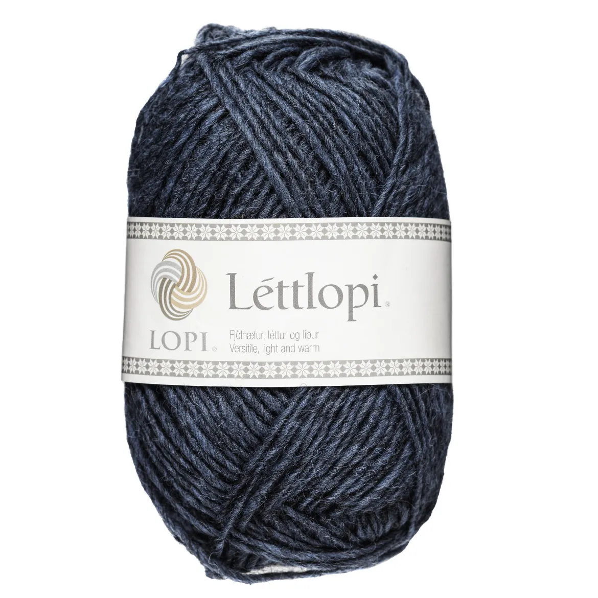 Ullgarn Istex Lettlopi 50g ljus jeansblå – 9418 Stone blue heather