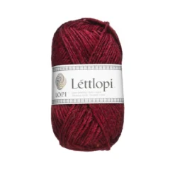 Ullgarn Istex Lettlopi 50g mörkröd – 1409 Garnet red