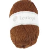 Ullgarn Istex Lettlopi 50g mörk rost – 9427 Rust heather