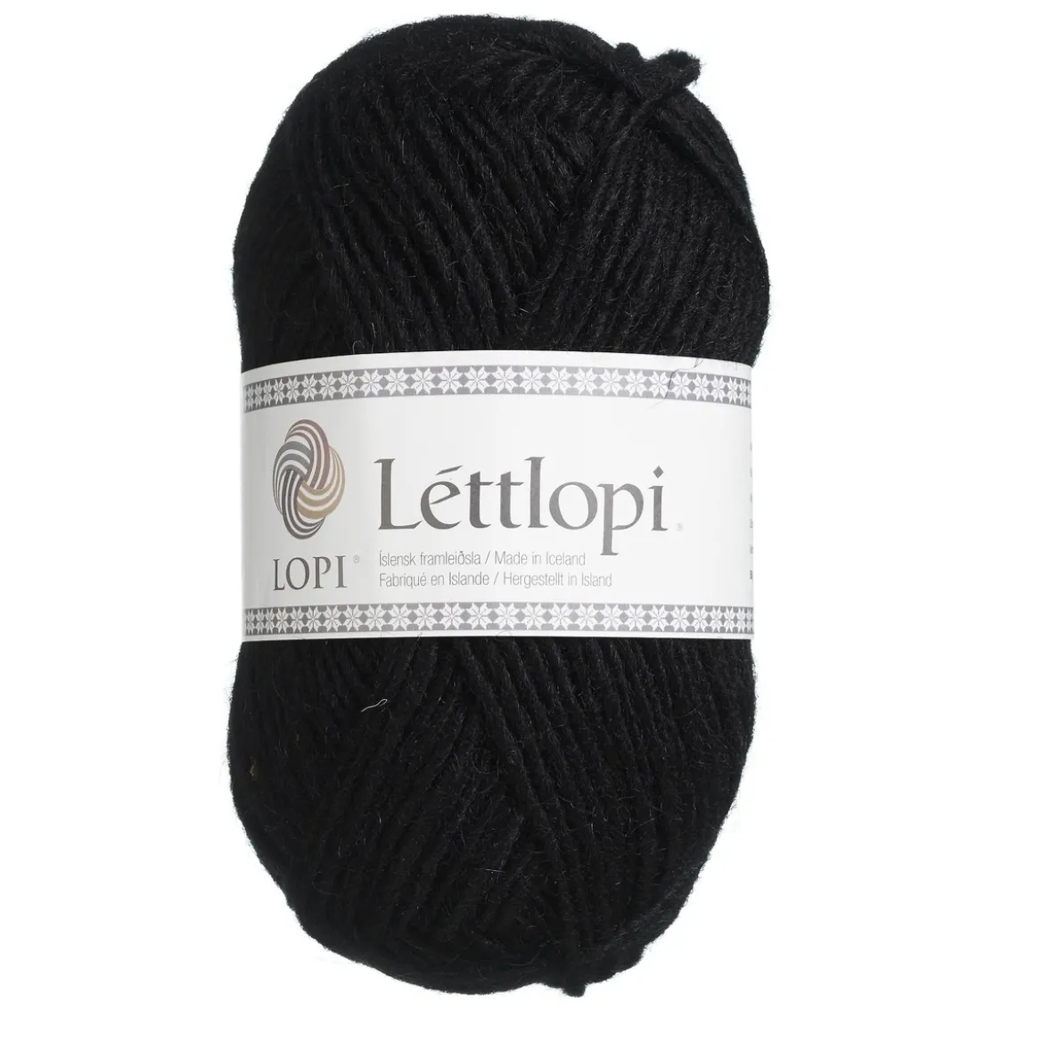 Ullgarn Istex Lettlopi 50g svart – 0059 Black