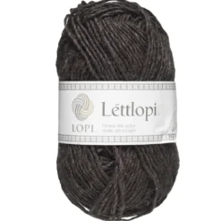 Ullgarn Istex Lettlopi 50g svartgrå – 0052 Black sheep heather