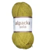 Ullgarn Järbo Alpacka Solo 50g limegrön – 29127 Passion yellow