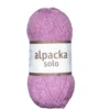 Ullgarn Järbo Alpacka Solo 50g ljungrosa – 29120 Cherryblossom pink