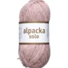 Ullgarn Järbo Alpacka Solo 50g puderrosa – 29126 Ballerina pink