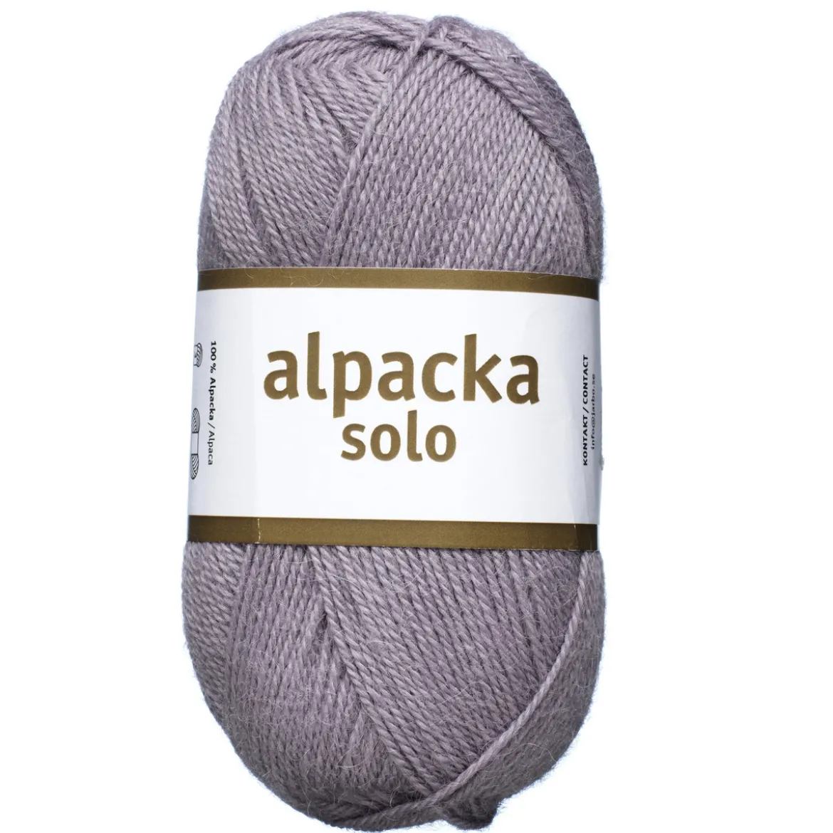 Ullgarn Järbo Alpacka Solo 50g syrenlila – 29132 Frost purple