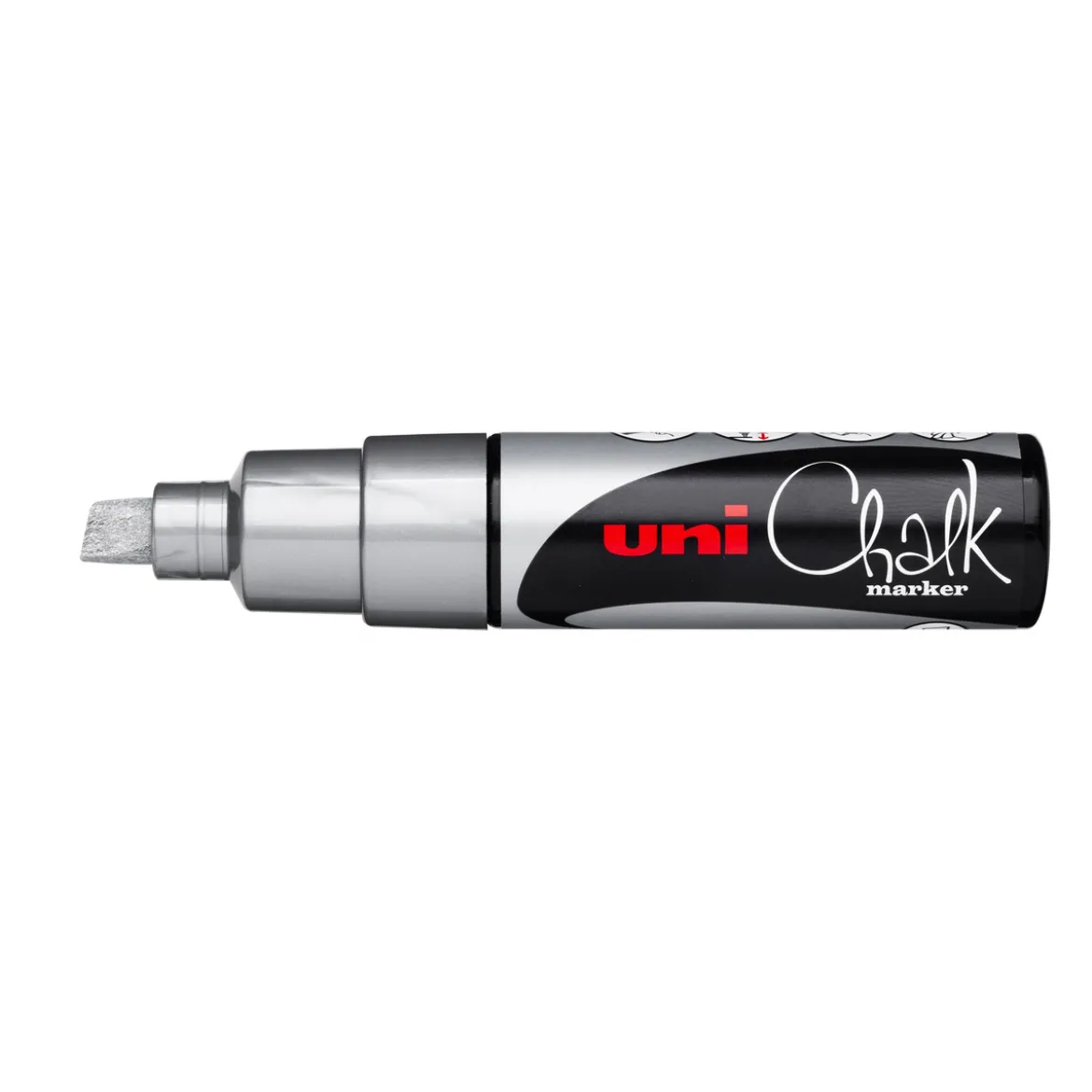 uni Chalk marker 8K silver