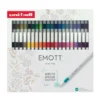 Uni Emott Ever Fine Fineliners 40-pack, 0,4 mm spets