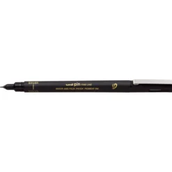 Uni Pin Fine Line Brush Black – med extra fin penselspets