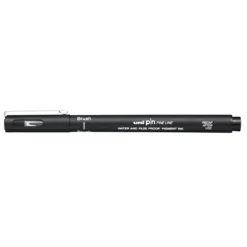 Uni Pin Fineliner Brush Black