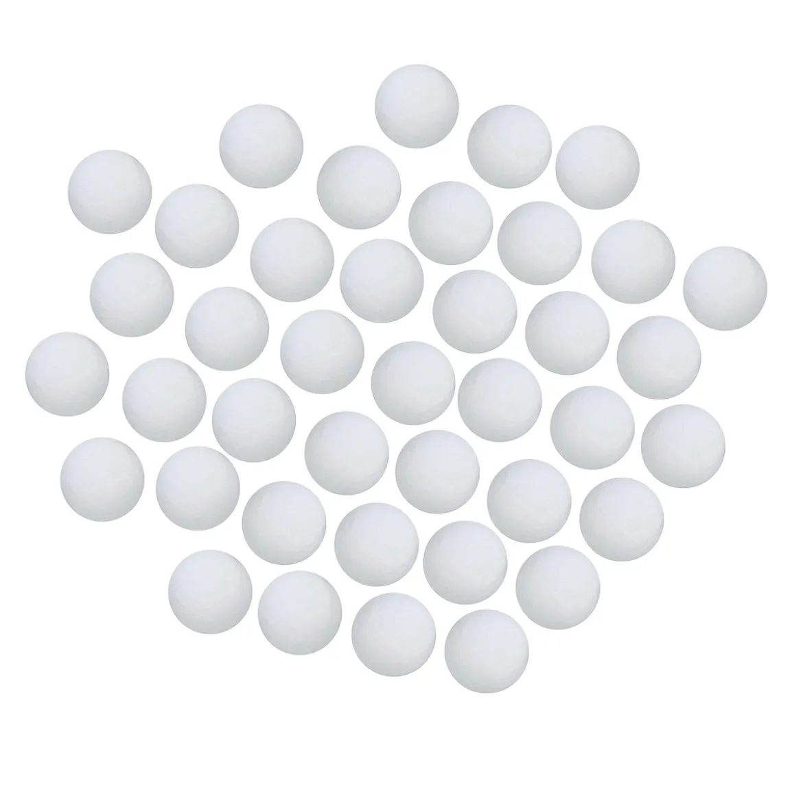 Vaddkulor vita 12 mm 40 st