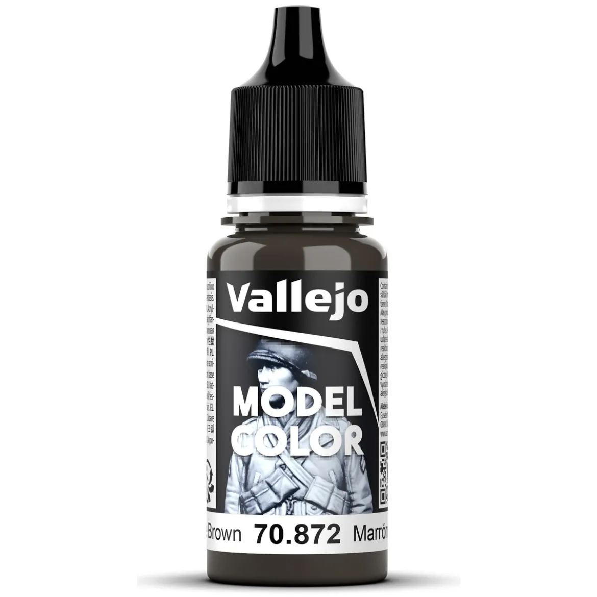 Vallejo Model Color 18 ml Chocolate brown mat 872