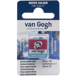 van Gogh akvarellfärg halvkopp – Quinarose 366