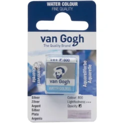 van Gogh akvarellfärg halvkopp – Light Gold 802