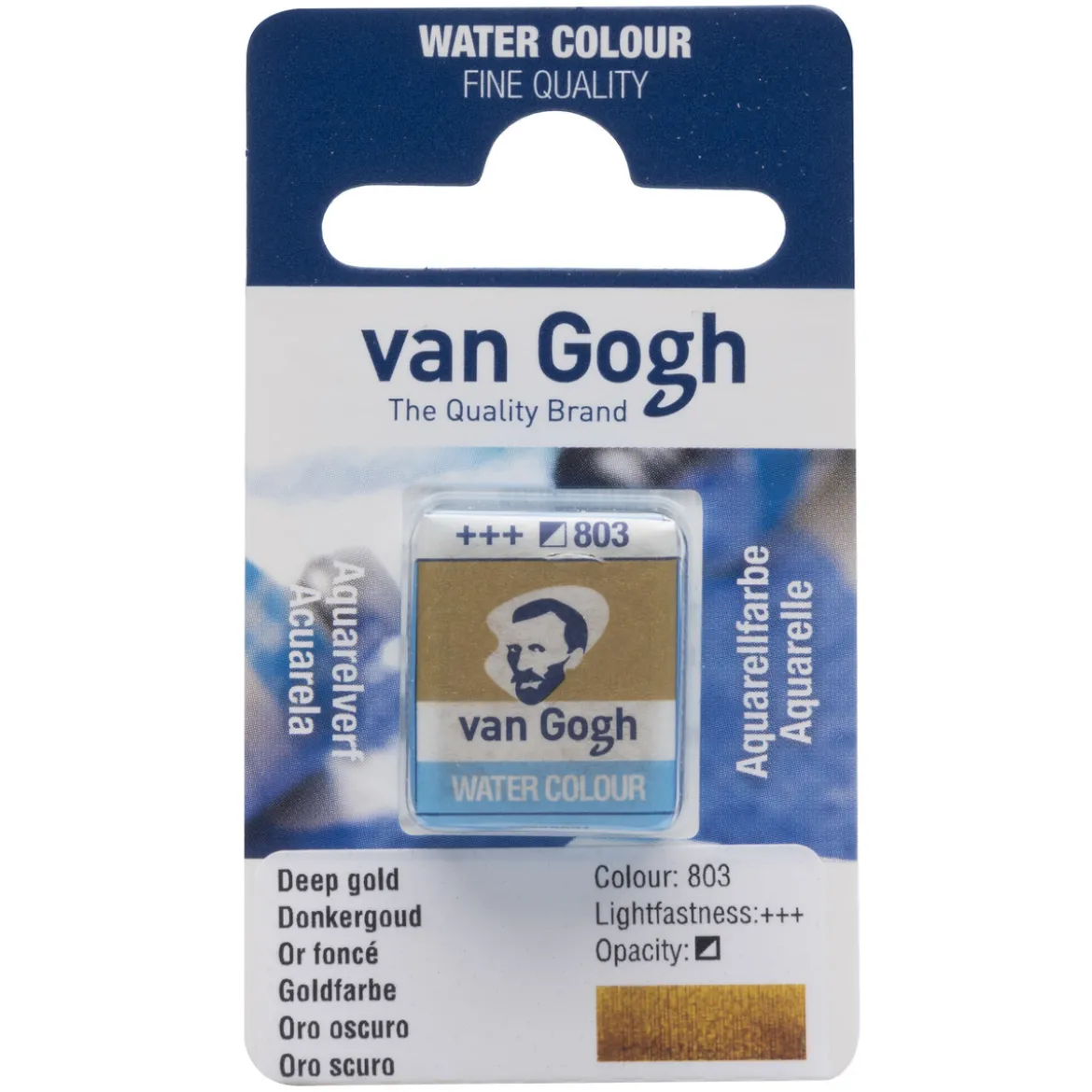 van Gogh akvarellfärg halvkopp – Copper 805