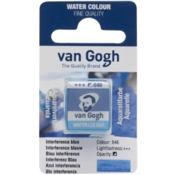van Gogh akvarellfärg halvkopp – Interference Violet 847