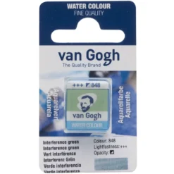 van Gogh akvarellfärg halvkopp – Interference Green 848