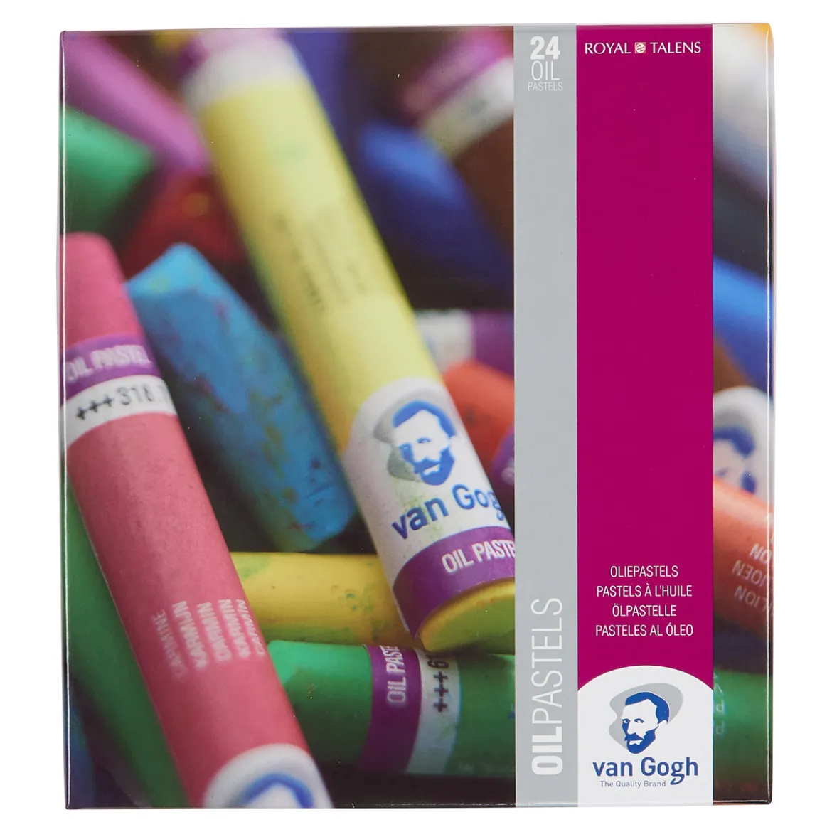 Van Gogh Oil Pastels, set med 24 oljepastellkritor