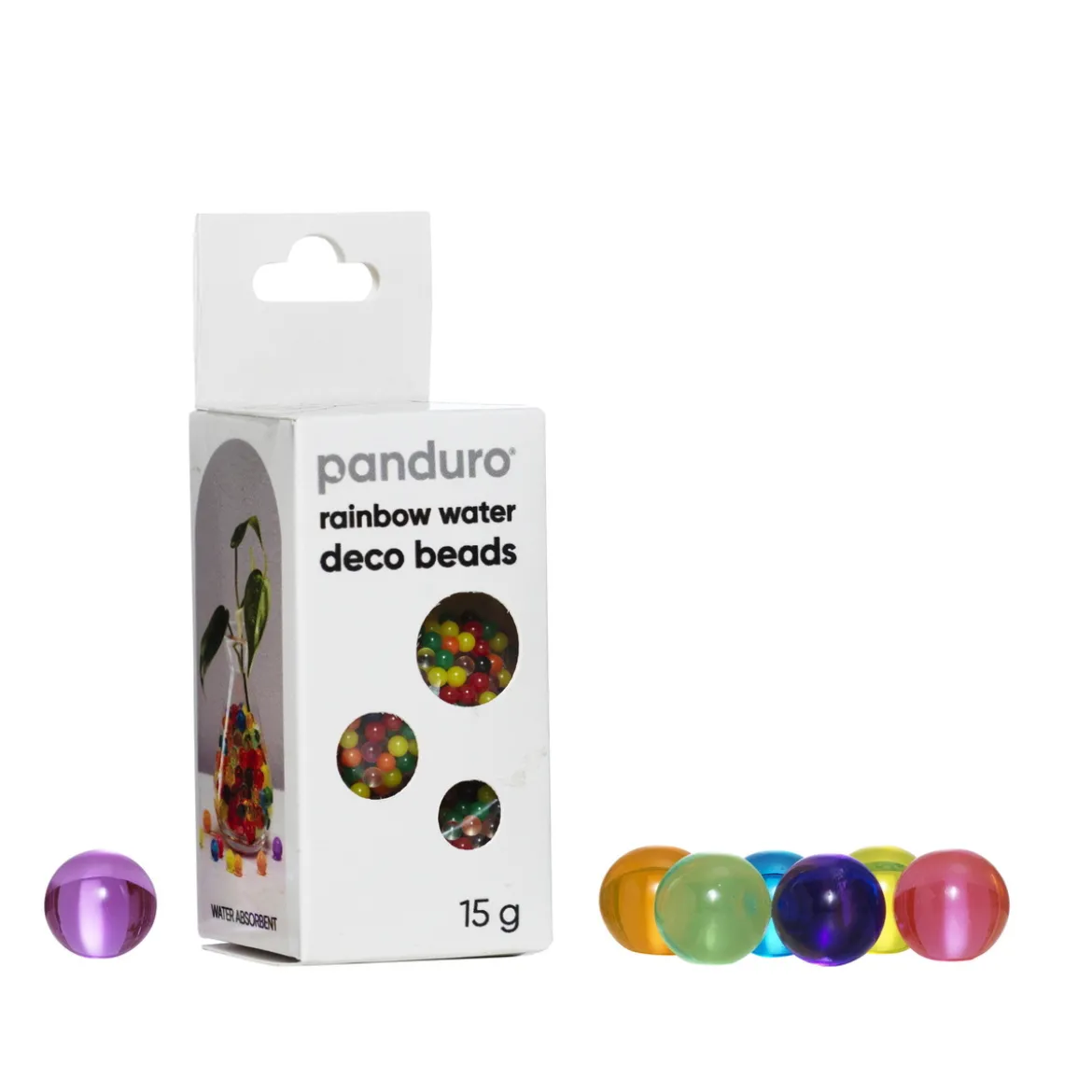 Vattenpärlor unicorn 15g, vattenabsorberande färgglada pärlor för krukor & vaser