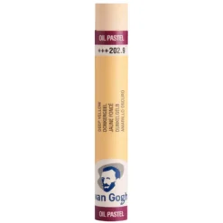 V Gogh oil pastel Dp. yellow 1