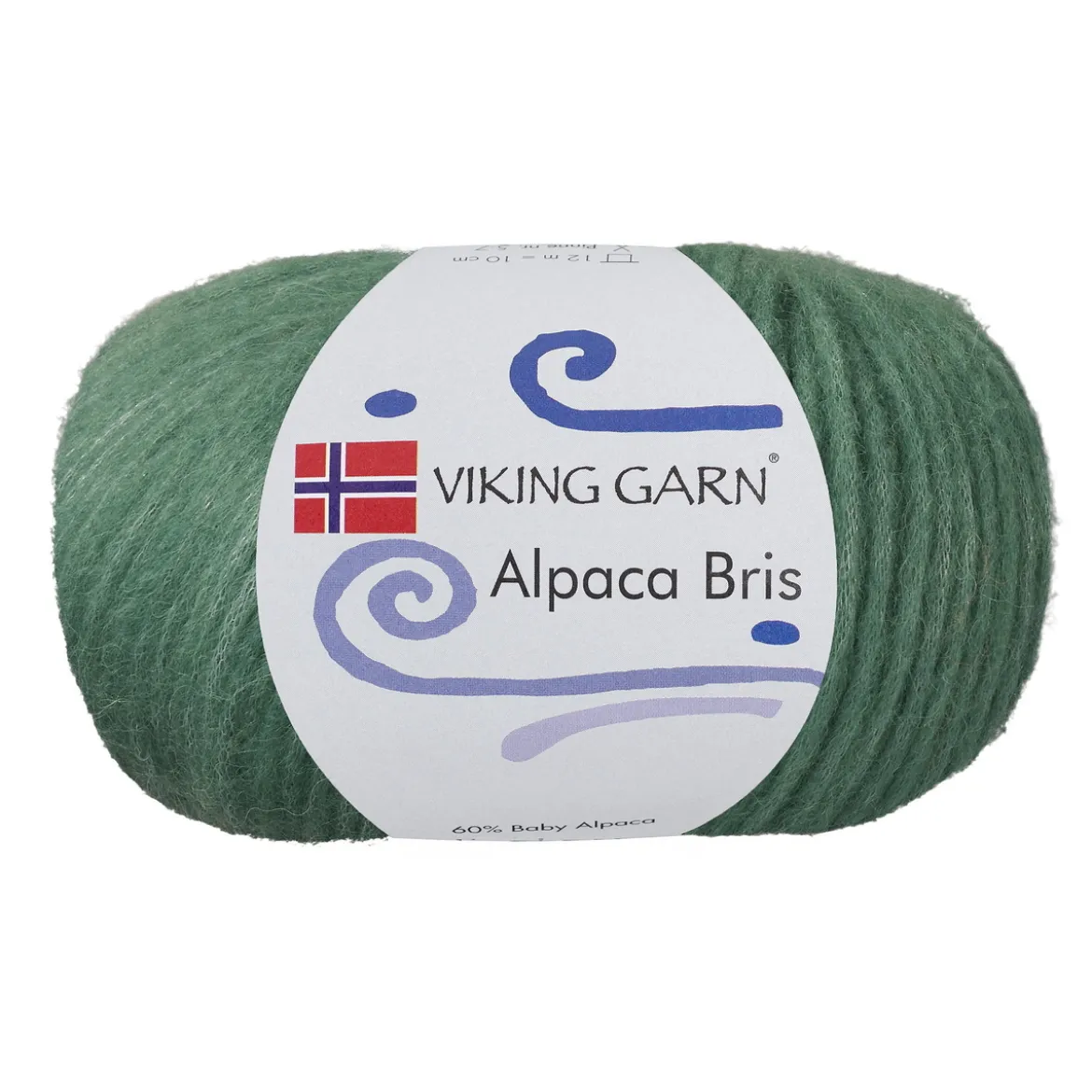 Viking Garn Alpaca Bris 50g jade 336