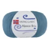 Viking Garn Alpaca Bris 50g jeansblå 326