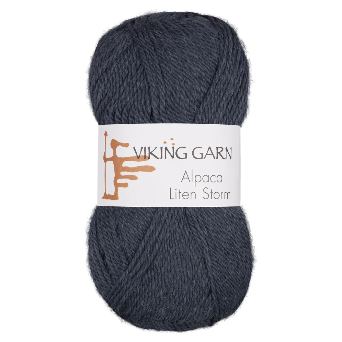 Viking Garn Alpaca Liten Storm 50g jeansblå 727