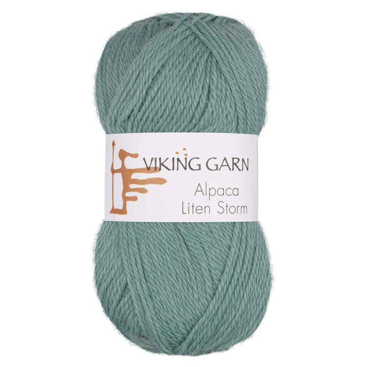 Viking Garn Alpaca Liten Storm 50g mint 737