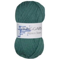 Viking Garn Alpaca Storm 50g blågrön 534