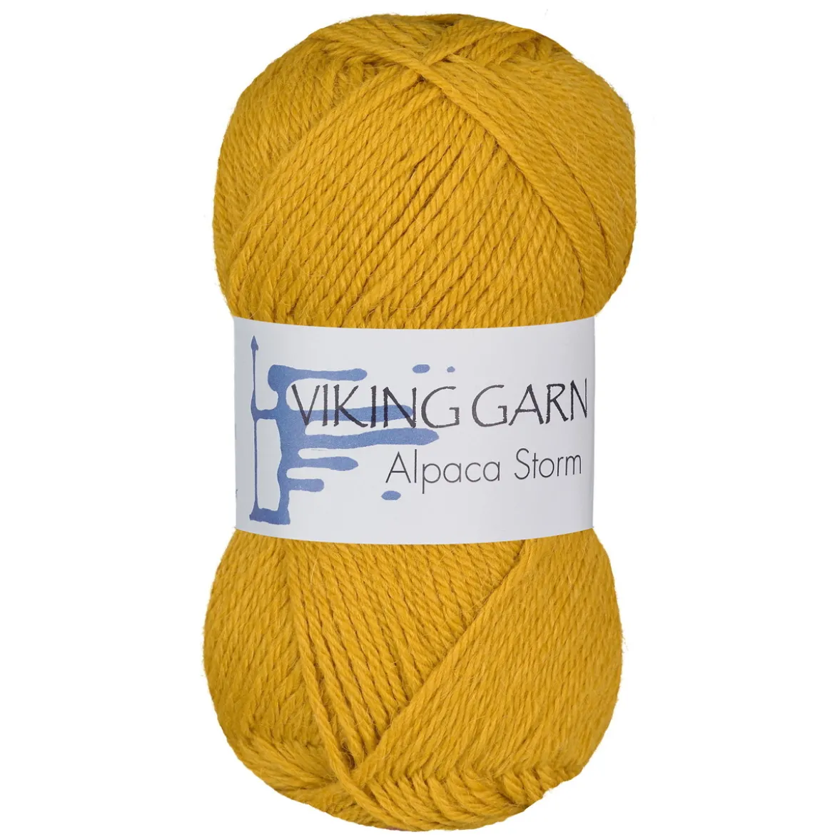 Viking Garn Alpaca Storm 50g currygul 545