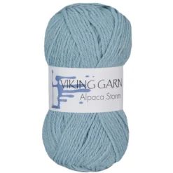 Viking Garn Alpaca Storm 50g ljusblå 522